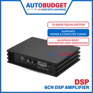 6 Channel DSP Amplifier Plug & Play DSP 15 Band EQ Car DSP with Amplifier 6CH DSP