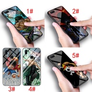 022 Anime One Piece zoro OPPO A5 A9 2020 A1K A59 A83 K5 Realme 3 5 Pro X2 XT Reno 2F 2Z TPU Tempered