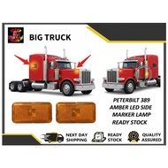 Peterbilt 389 Amber LED Side Marker Lamp