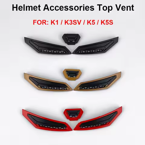 Casco AGV K1 Helmet Accessories Visor Fit for AGV K1 K3SV K5 K5S Motorcycle Helmet Top Vent Capacete