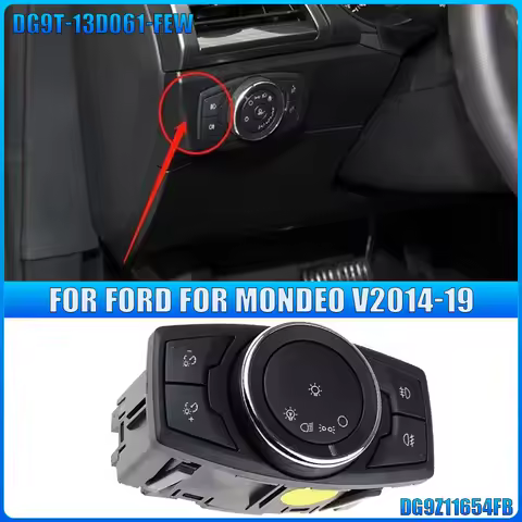 DG9T-13D061-FEW Fog Light Control Switch For Ford For Mondeo V2014-19 Practical Switch Perfect Match