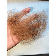 Fake Pubic Hair Sticker Armpit Hair Invisible Yellow Leopard Print Fake Real Pubic Hair Natural Body