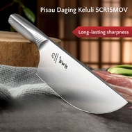 Pisau Daging Keluli 5CR15MOV 5CR15MOV Steel Butcher Knife Meat Knife