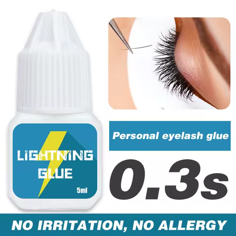 Jomay Eyelash Extension Glue Individual False Lashes Black Adhesive Kit for Professional Use 0.3-2 S