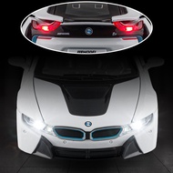 Ptr 1:22 Scale BMW i8 Alloy Car Model Light & Sound Effect Diecast Car Toys for Boys Birthday Gift