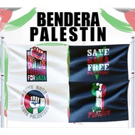 Bendera Palestin l Bendera Gaza l Bendera Bebaskan Palestin Gaza