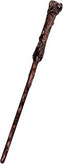Harry Potter Hogwarts United Plastic Party Wands - 12" | Brown | Pack of 8