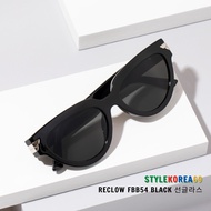[RECLOW] Reclow FBB54 sunglasses with UV400 protection, RECLOW FBB54 BLACK sunglasses 선글라스