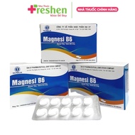 [HCM]Magnesi B6 Đại Uy (hộp 100 viên) - Bổ sung Magnesi và vitamin B6
