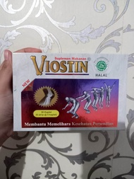 Viostin DS halal isi 30 | suplemen untuk sendi | Bpom halal