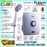 Rubine Water Heater DC Pump Instant Water Heater | DC Inverter Booster Pump | AC Booster Pump | Non-