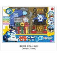 可超取🇰🇷韓國境內版 救援小隊波力 poli 電動螺絲起子 DIY組裝 修理 工具盒 工具組 工具箱 玩具遊戲組