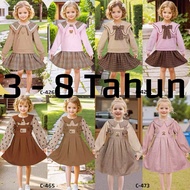 (IMPROT) PREMIUM TGN PJG DRESS AGES 3 - 8 YEARS (C-426, C-4211, C-465, C-273)