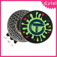 [Eyisi] Golf Ball Marker Golf Gifts for Men Women 25mm High Precision Gifts Golf Sports Accessories Metal for Cap Bags Gloves Belt Hats