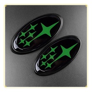 【Dream Pet Family】 -MALL 2Pcs Car Front Grille Emblem Cover for Subaru WRX XV Impreza Legacy Outback