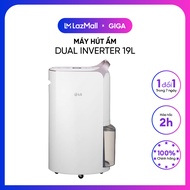 Máy hút ẩm LG Dual Inverter MD19GQGE0 19L màu trắng