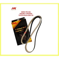 MEAUSU FAN BELT MSFB-7PK-036 7PK2050 Model: TOYOTA HILUX GUN125