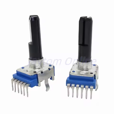 5pcs RK12 Potentiometer Dual 6Pins B103 203 503 104 B10K C20K B50K B100K Electronic Organ Speaker Au