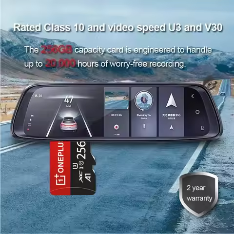 OnePlus 2TB High-Speed V30 A2 SD Card 512GB 256GB 128GB Memory Card 1TB Micro TF SD Adapter for Smar