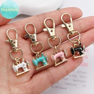 ThickRich 4pcs Mini Sewing Machine Keychains – A Stitch Of Memory & Meaning, Vintage Miniature Ename