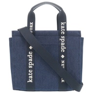 全新 Kate Spade Plenty Denim 小號兩用藍色手提包 0688 [二手] Kate Spade