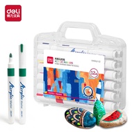 Deli Spidol Akril / Acrylic Marker Acrylic Marker 12/24/36/48 Warna HM912