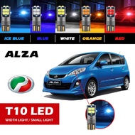 1PC Perodua Alza T10/W5W Car Small Headlight Dome Light Car Boot License Plate Lampu Senja Kereta