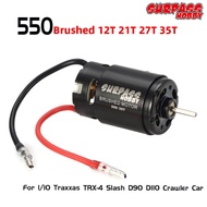 SURPASS HOBBY 550 Brushed Motor 12T 21T 27T 35T Motor Parts for HSP HPI Wltoys Kyosho TRAXXAS 1/10 R