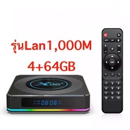 X96 X4 (64GB ROM ) แรม 4GB / 64GB Wifi 5G Bluetooth CPU S905X4 Android 11 รุ่นใหม่มาแทน X96max Plus