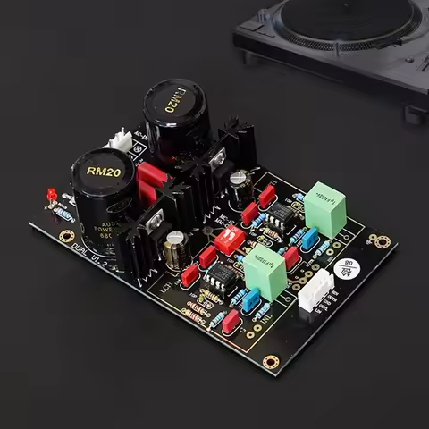NvarcherVinyl Player NE5532 / LME49720NA MM MC Phono Amplifier Reference Germany DUAL Circuit