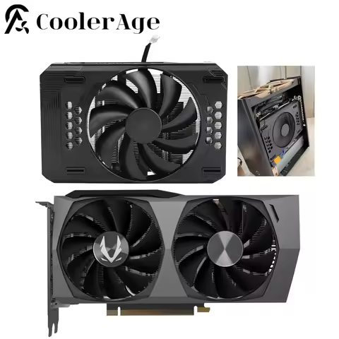 For ZOTAC RTX 3060 Ti Graphics Card Heatsink Replacement ITX Case RTX3060Ti Video Card DIY Single Fa