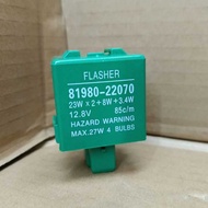 81980-22070 TOYOTA COROLLA TURN SIGNAL RELAY / FLASHER RELAY / FLASHER UNIT 12V 3PIN