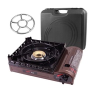 【Iwatani岩谷】新風丸超防風卡式爐3.5kW-附收納盒&小鍋用爐架