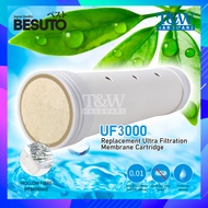 BESUTO Replacement Ultra Filtration Membrane Cartridge UF3000 3000L/H Water Filter 0.01 Micron [T&W 