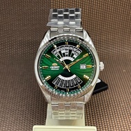 Orient RA-BA0002E10B Multi-Year Calendar Green Dial Stainless Steel Men's Watch