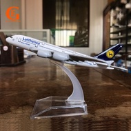 Germany Lufthansa Airbus 380 Plane Model A380 Diecast Metal Aircraft Airplane Model Aviation Collect