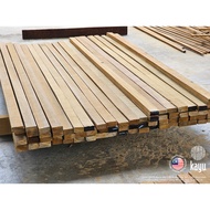 Kayu Chengal Solid Wood 1" x 2" (3 ft)