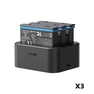 100%Original 1800mAh 3.85V for Insta 360 ONE X3 CINAQBT/A Sports Camera Rechargeable Battery Charger