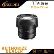 TTArtisan AF 75mm f/2 Lens