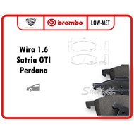 Brembo Front Brake Pad - Proton Wira 1.6 | Perdana | Perdana V6 | Satria GTI