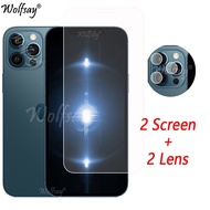 【cw】 Camera Lens For iPhone 13 Pro Screen Protector Tempered Glass For iPhone 13 11 12 Mini XS Max Glass For iPhone 13 Pro Max Glass