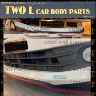 Perodua bezza 2016 front skirt with paint white w09 ( ready stock )