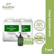 Eucapro Hand Sanitizer Spray (5L) - 2 Units [FREE HAND WASH 500ML]