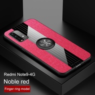 ¤▧▦Redmi 9 Power Note 10 9T Magnetic Stand Holder Phone Cases For Xiaomi Case Woven Design TPU Back Cover Mi 10T Pro P