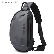 BANGE man cool motorcycle body bagsCrossbody bag for Men high grade Waterproof sling chest Bag