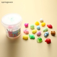 [springeven] 24pcs Squishy Toy Cute Animal Antistress Ball  Mochi Toy Stress Relief Toys New Stock