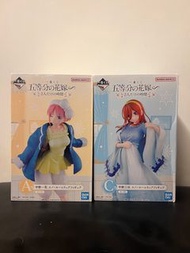 中野一花 中野三玖 一番賞 五等分的花嫁 A賞 C賞