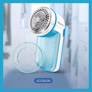 PHILIPS Fabric Shaver GC026 Portable Lint Remover Electric Sweater Defuzzer with Detachable Containe