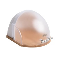 Delicia WHITE ROUND BREAD BOX