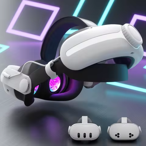 mtomatovr for Meta Quest 3/quest3S with 1 Battery Head Strap Replacement quest 3s accessorie Adjusta